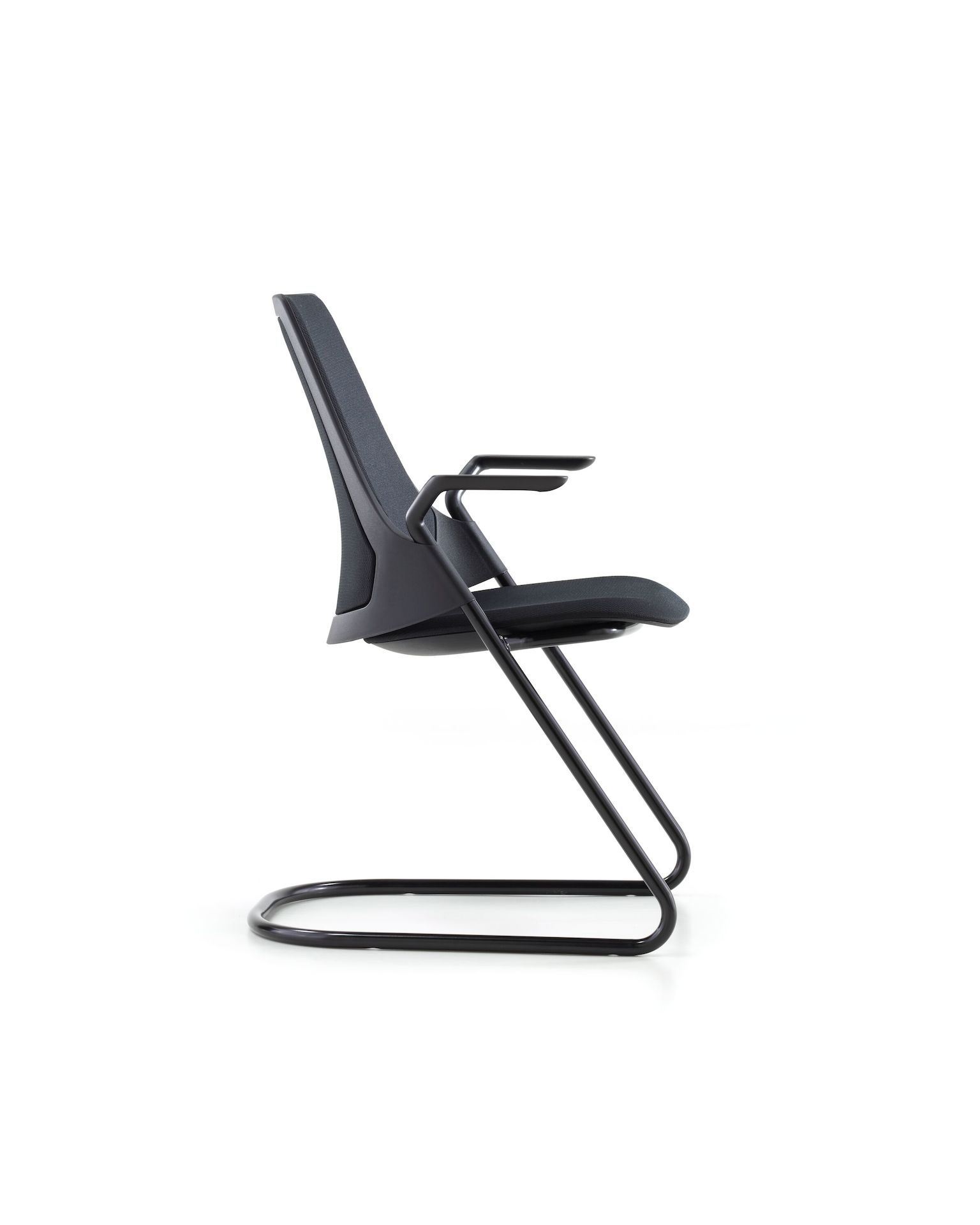 Sayl Side Chair, Sled Base