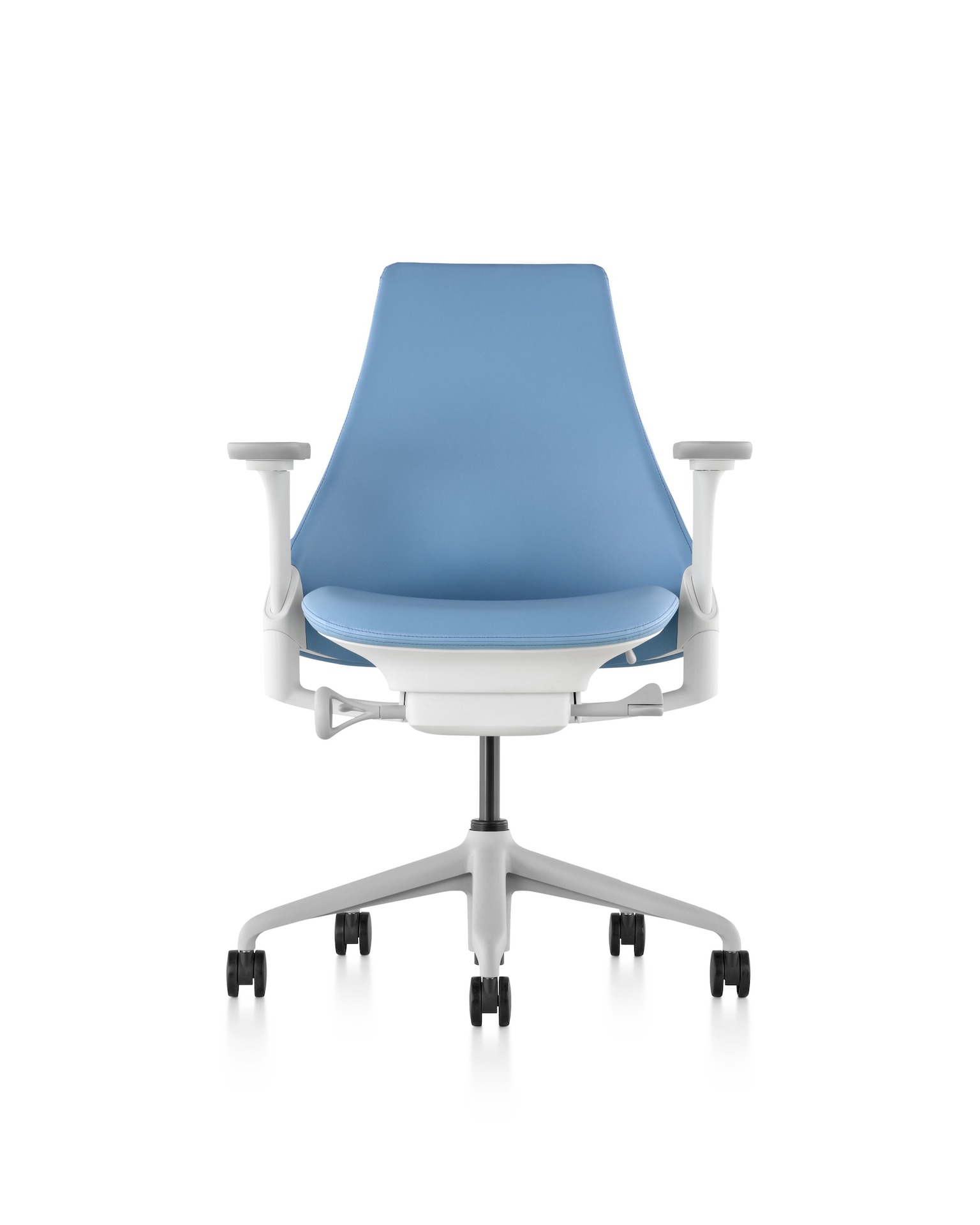 Sayl Chair Upholstered High Back Fully Adjustable Arms 3D