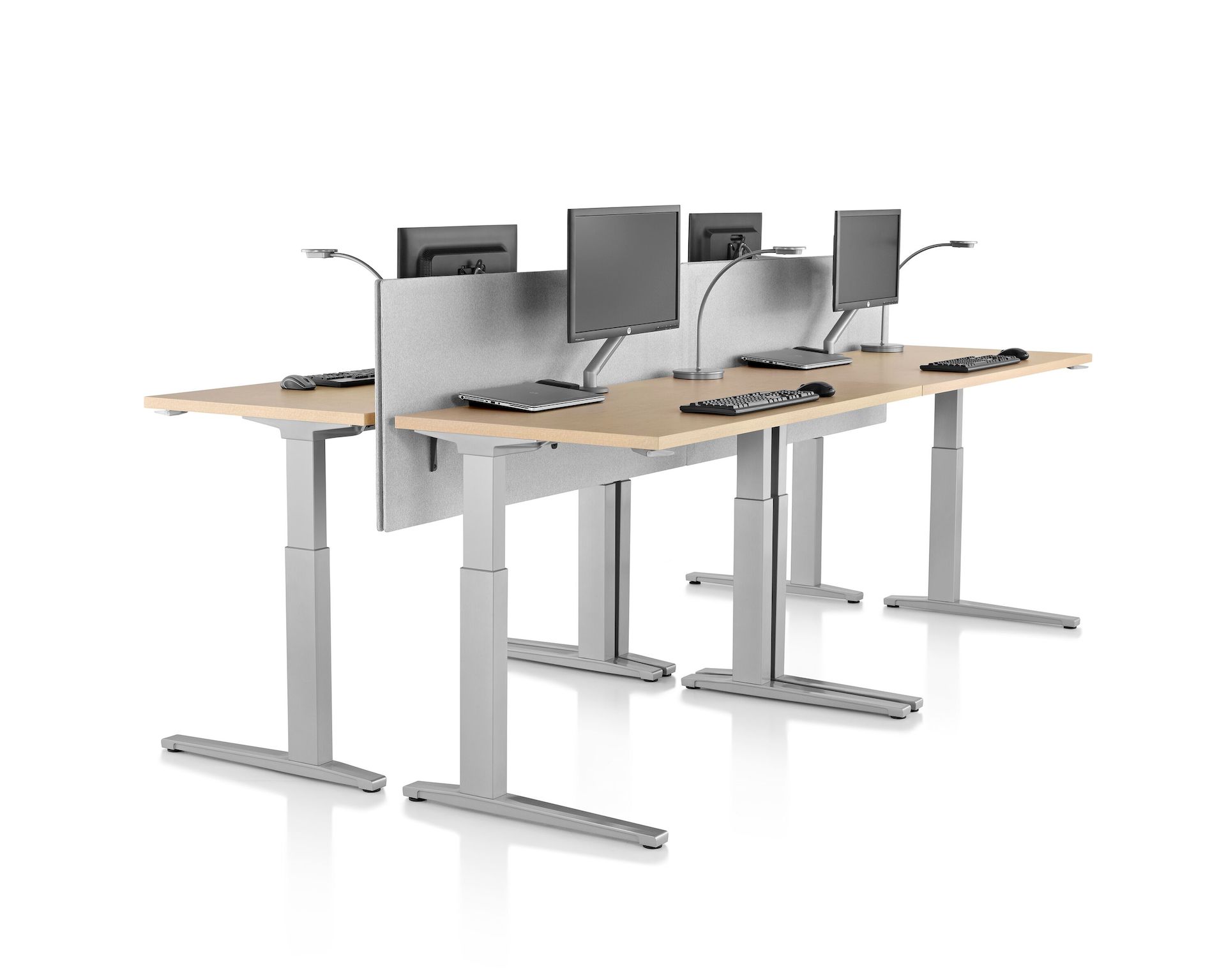 Renew Sit-to-Stand Tables with Tone Personal Lights