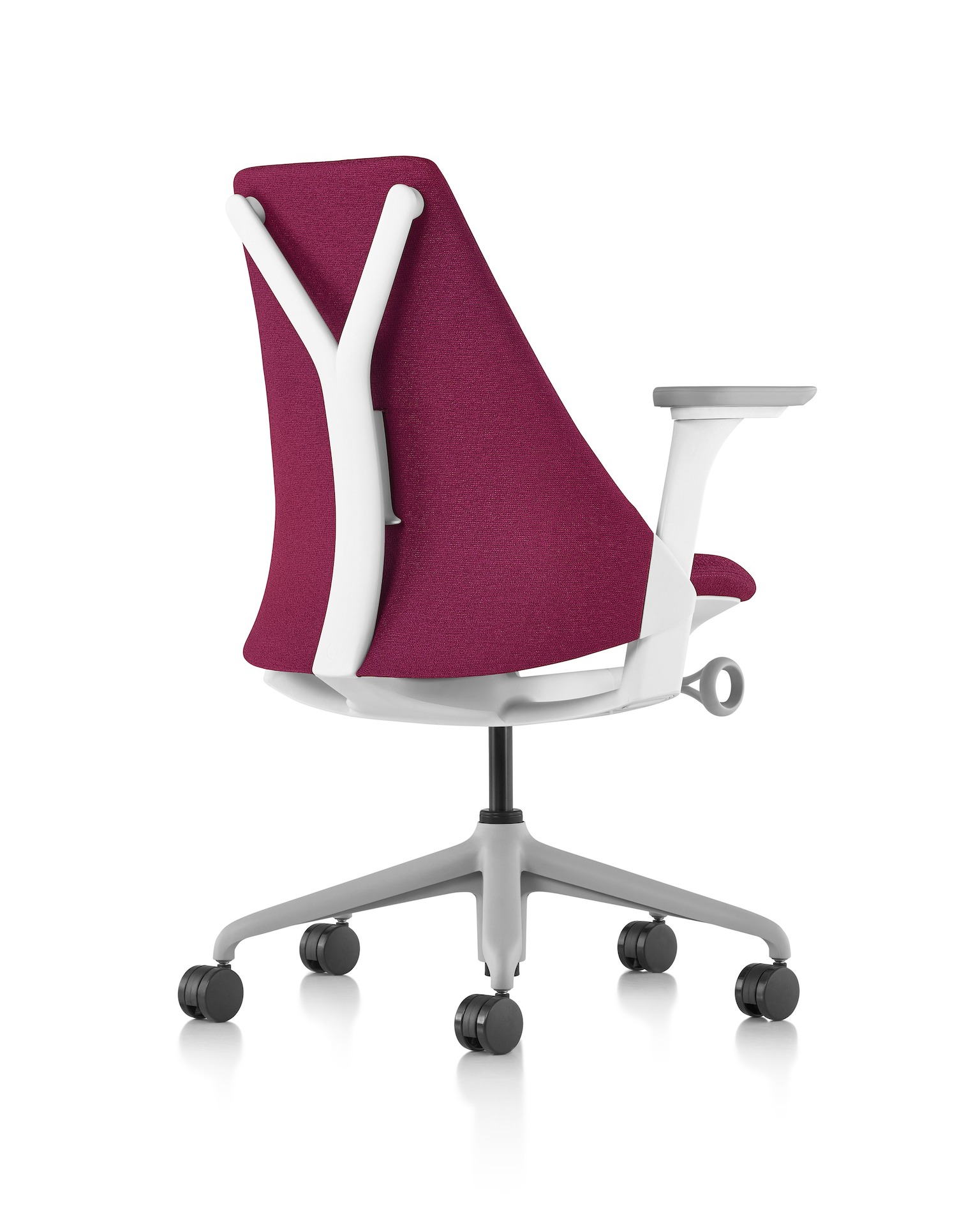 Sayl Work Chair with Upholstered Mid-Back
