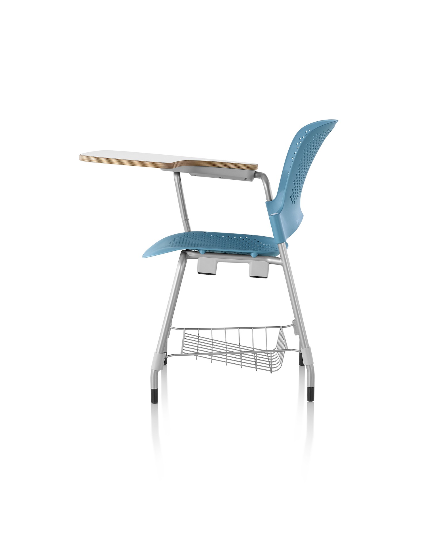 Caper Stacking Chair with Tablet Arm