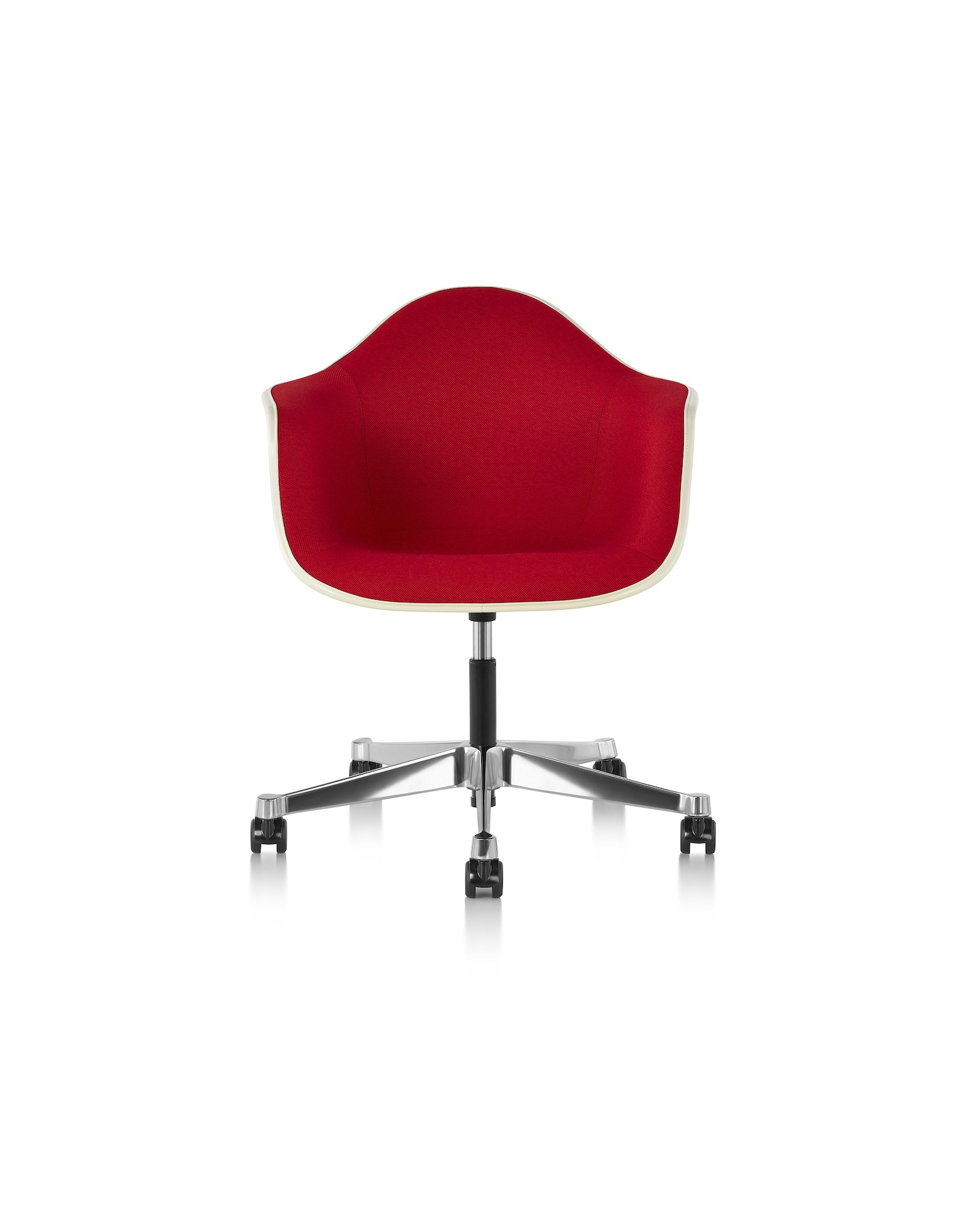 Eames Task Chair with Fiberglass Shell, viewed from front