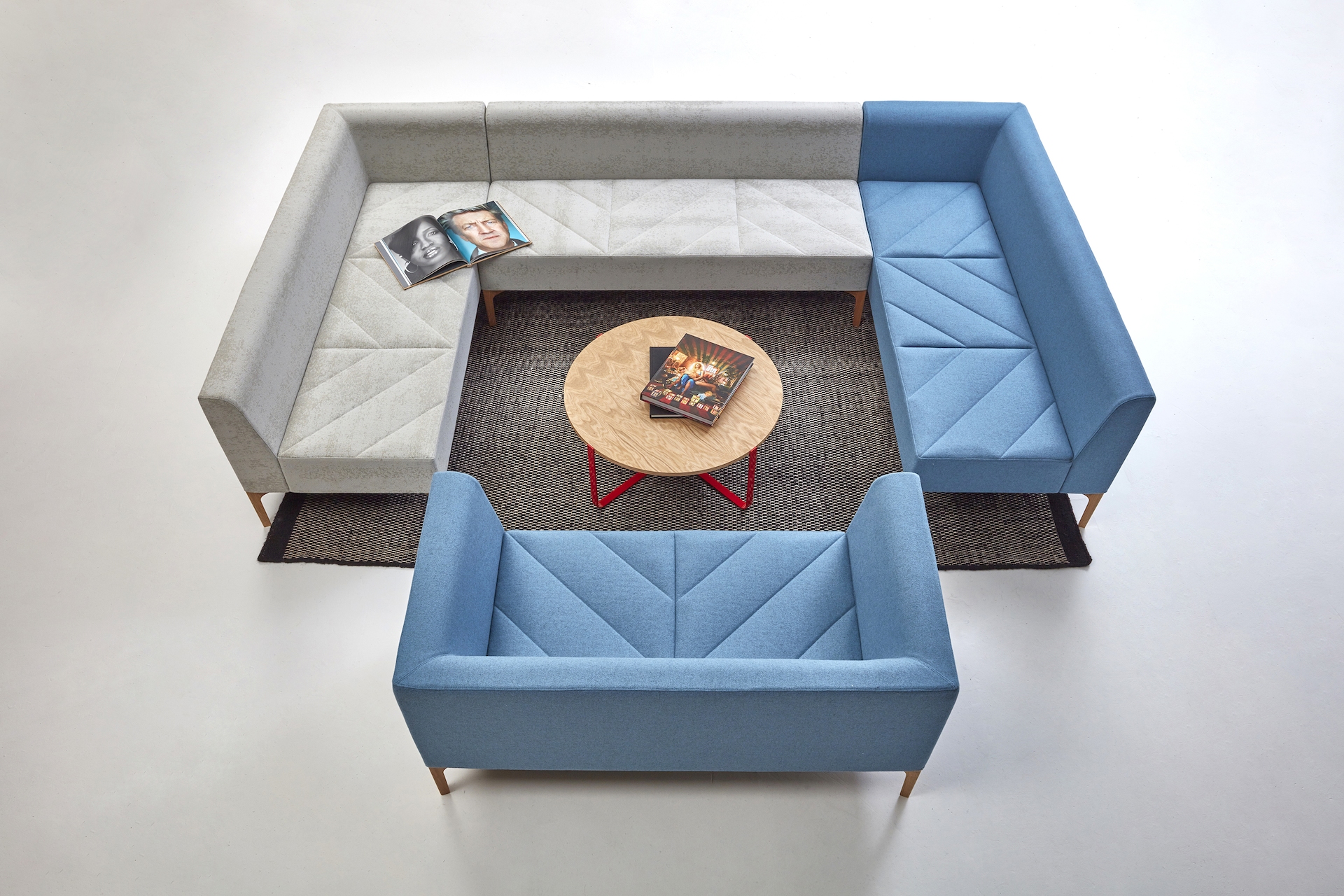 Hatch Sofa with Hatch Modular Seating