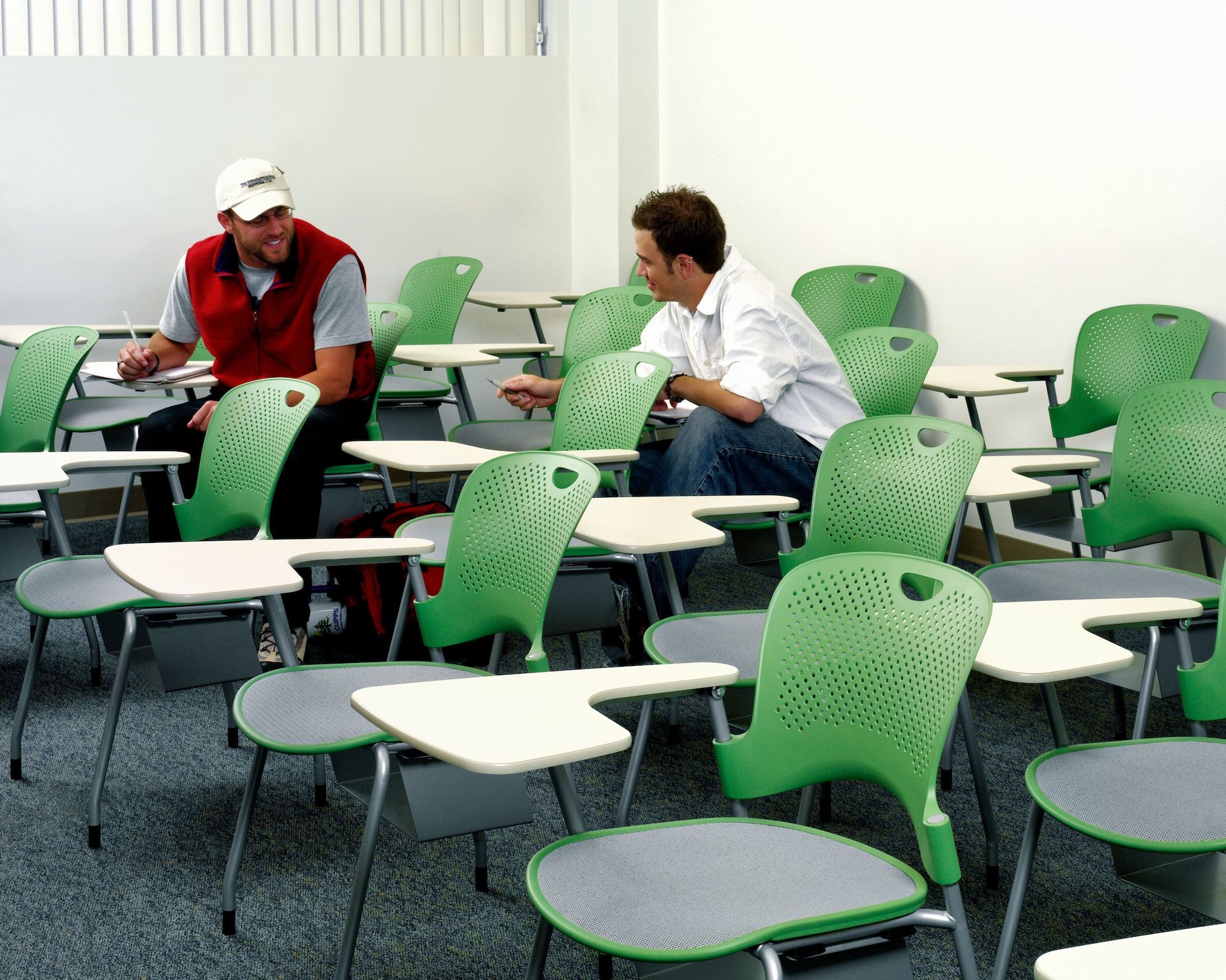 Caper Chairs with Tablet Arm, Learning Space Environment