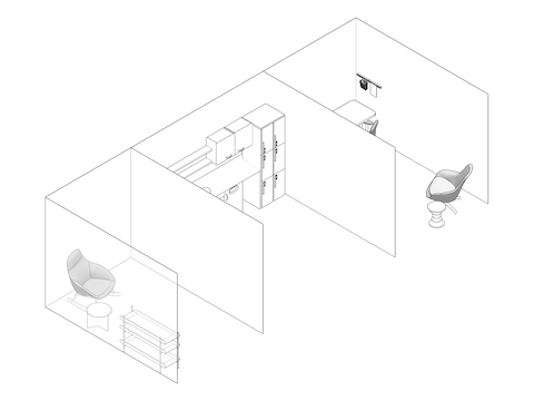 A line drawing - Wellness 010