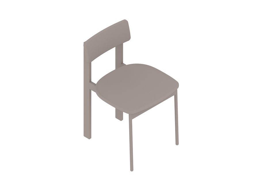 roestvrij draadloos zingen Betwixt-stoel–zonder armleuningen–kurk - 3D-Productmodellen - Herman Miller