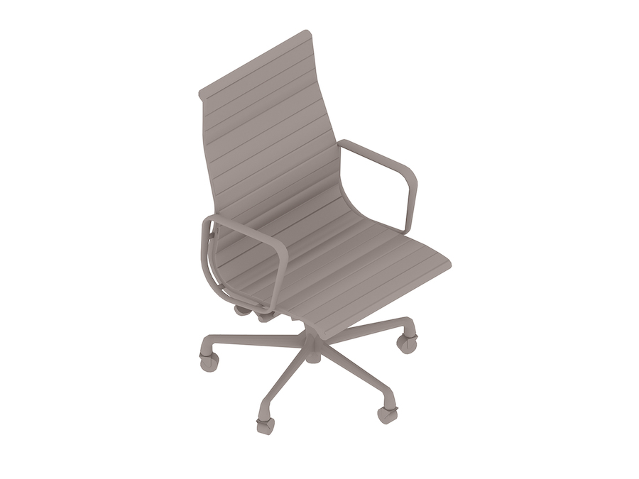 通用渲染图 - Eames Aluminum Group铸铝座椅–主管椅