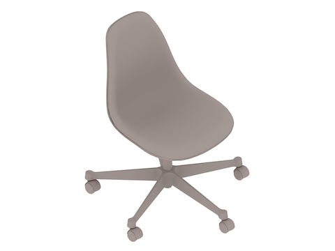 通用渲染图 - Eames工作椅–无扶手–全软垫