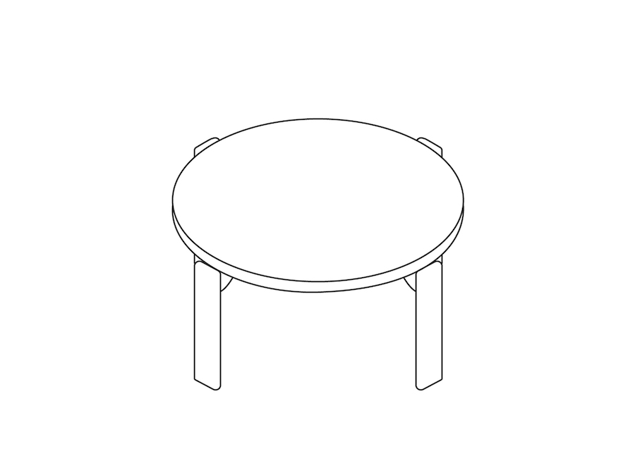 A line drawing - Rey Coffee Table