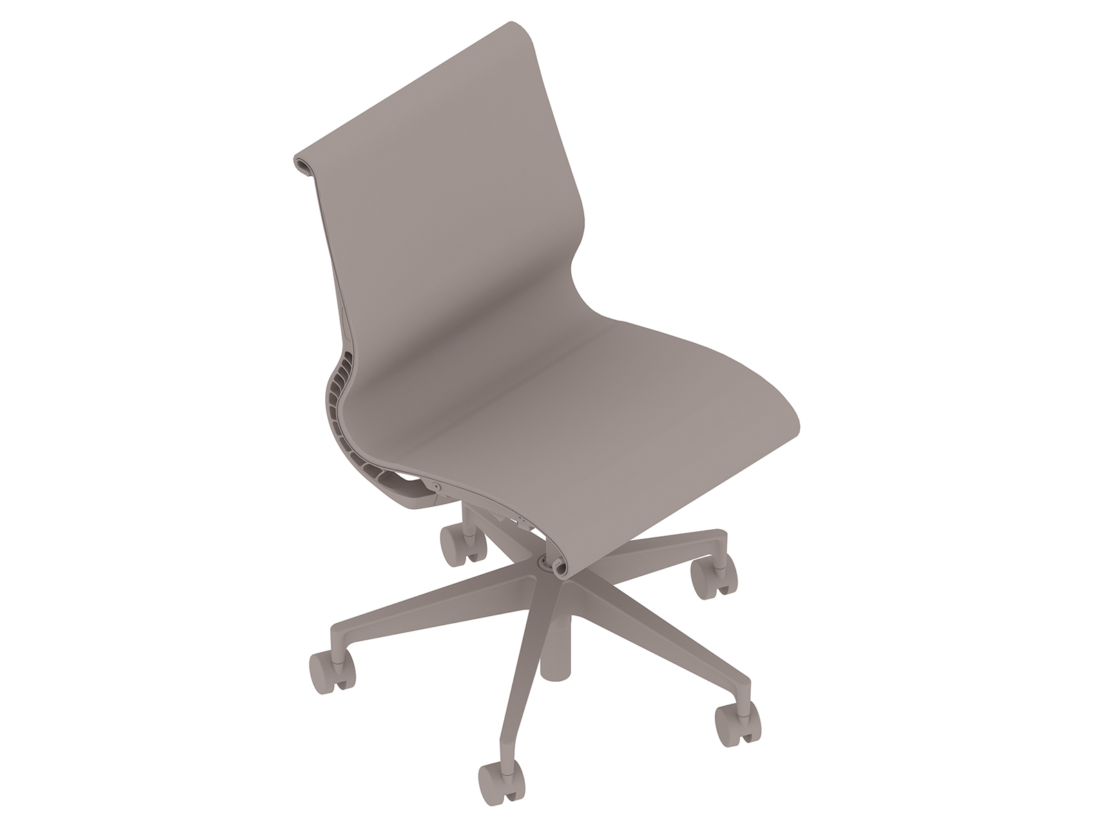 A generic rendering - Setu Chair – Armless