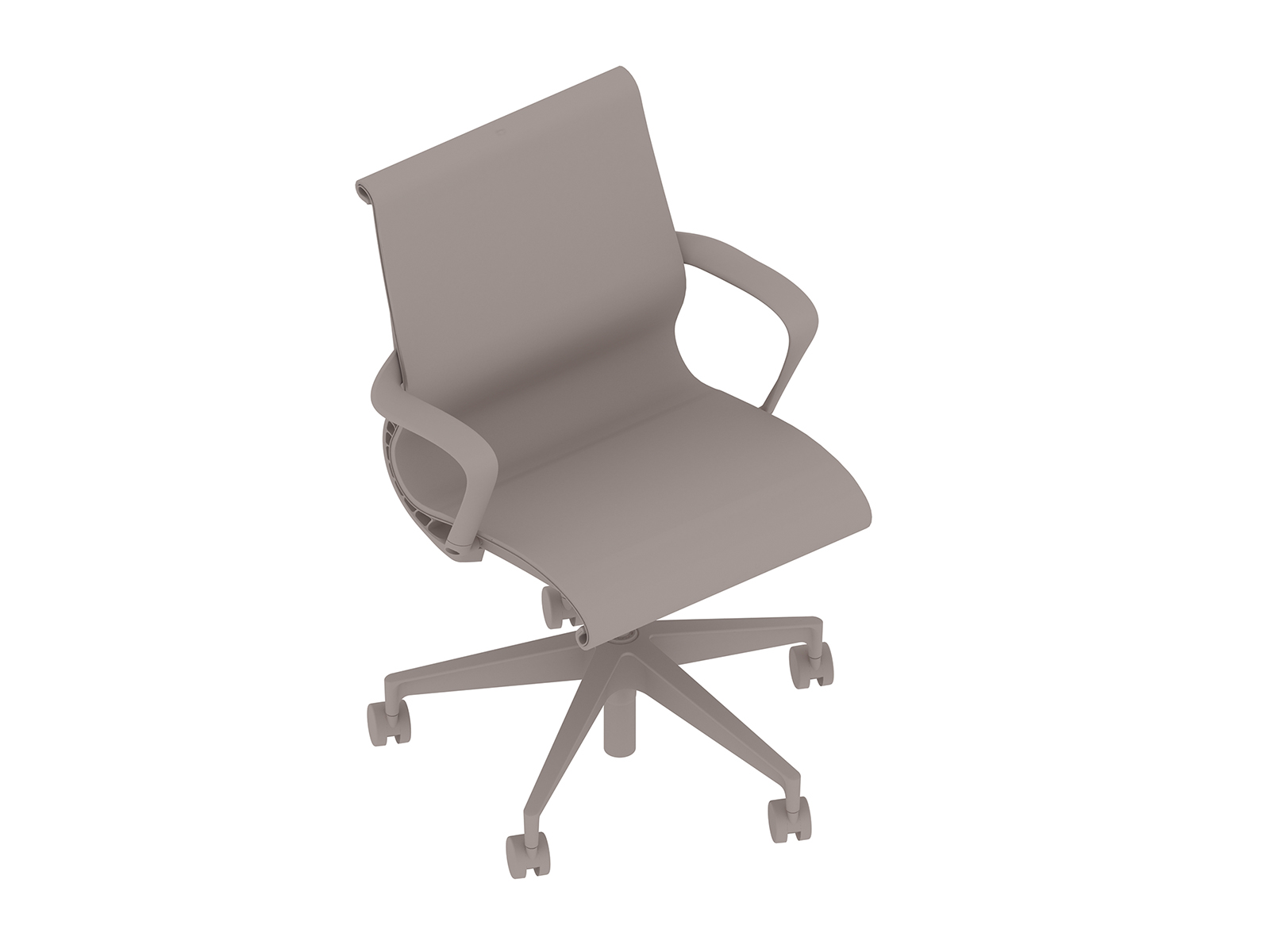 A generic rendering - Setu Chair – With Arms