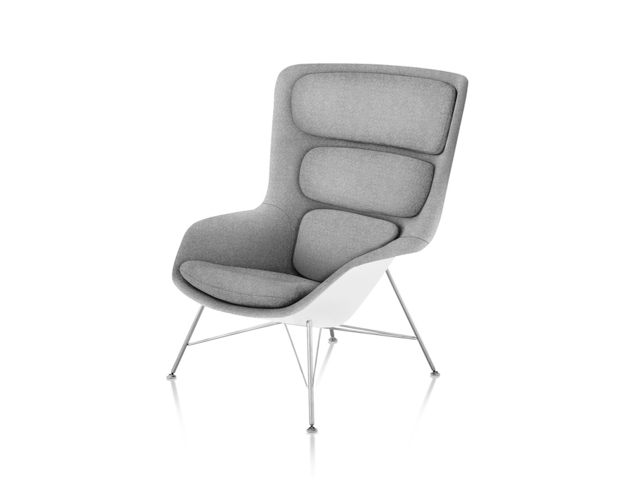 Striad Lounge Chair–High Back–Wire Base - 3D Product Models - Herman Miller