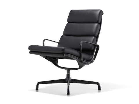 Herman Miller Soft Pad Leather Office Management Chairs