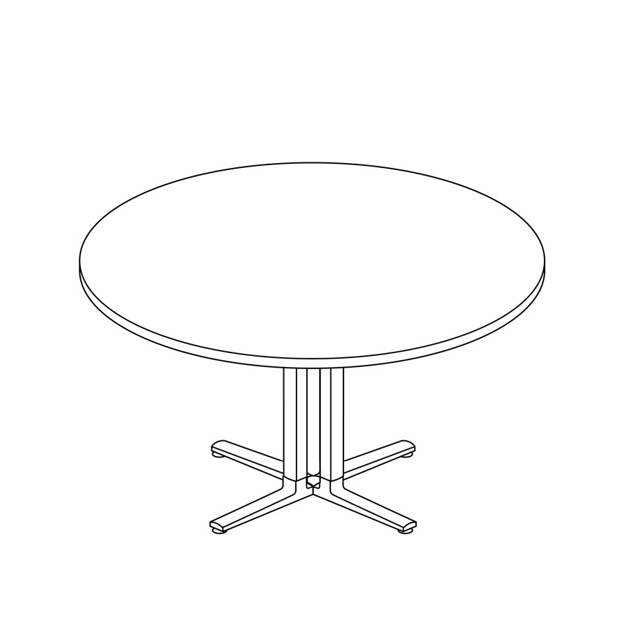 Everywhere Tables Specs – Meeting Tables – Herman Miller