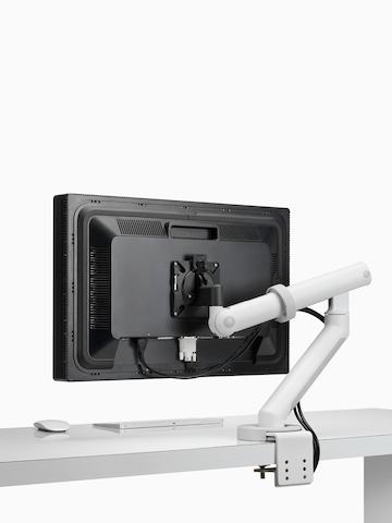 ハーマンミラー flo monitor arm モニターアーム 白 ホワイト-