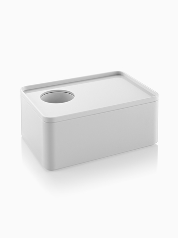 Eine große weiße Formwork Box. Wählen Sie, um zur Produktseite Formwork Box, Large und Small zu gelangen.