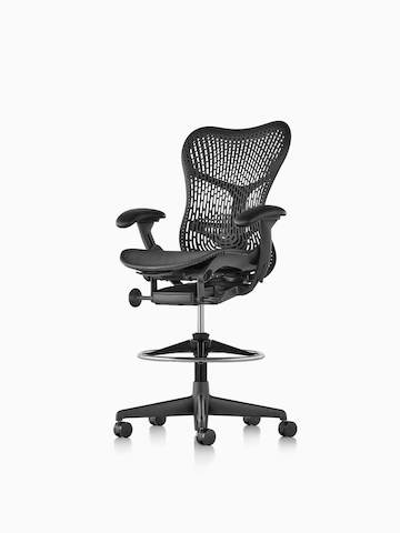 Chaise de bureau Mirra pour espace collaboratif - Equilibre Ergonomie